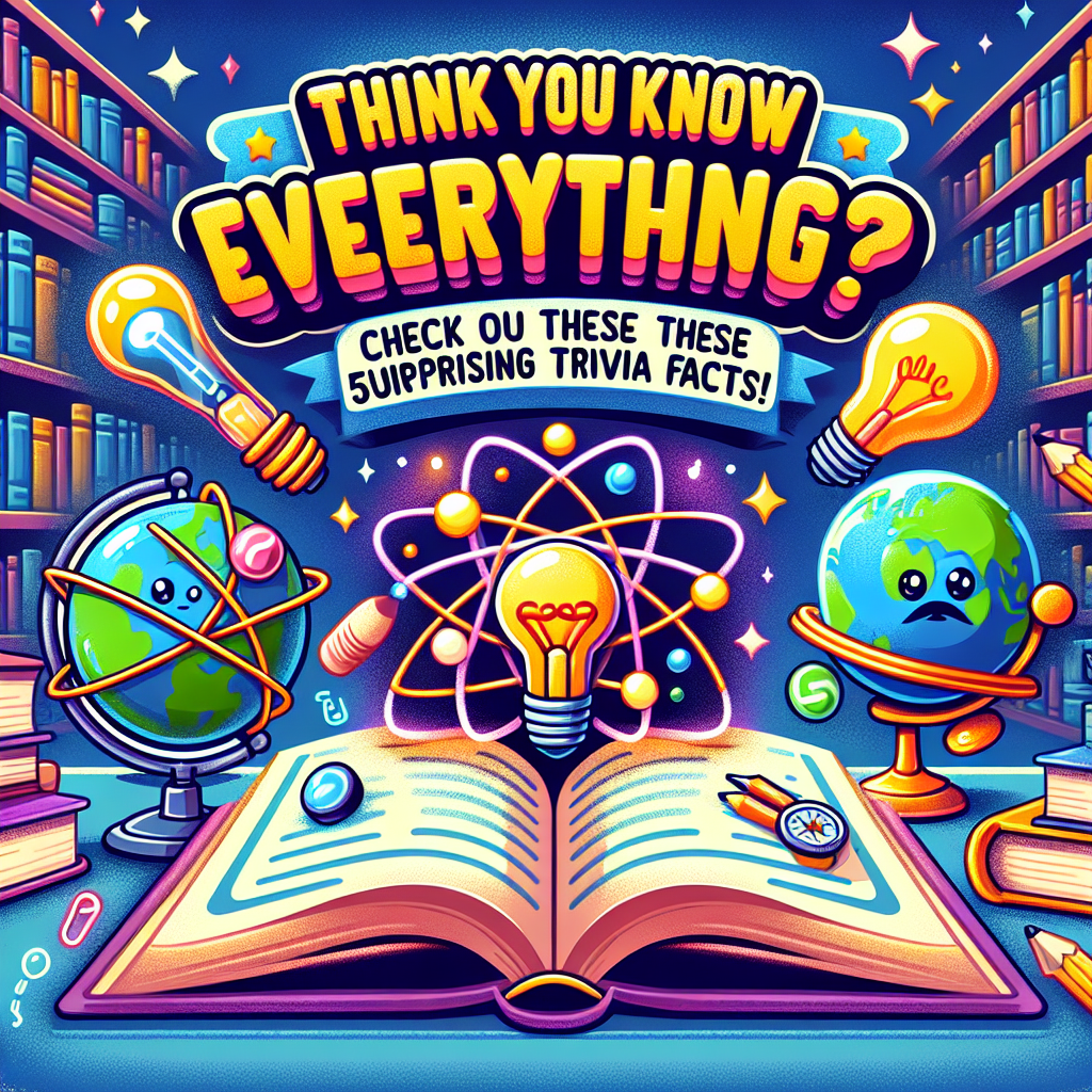 Think You Know Everything? Check Out These 5 Surprising Trivia Facts